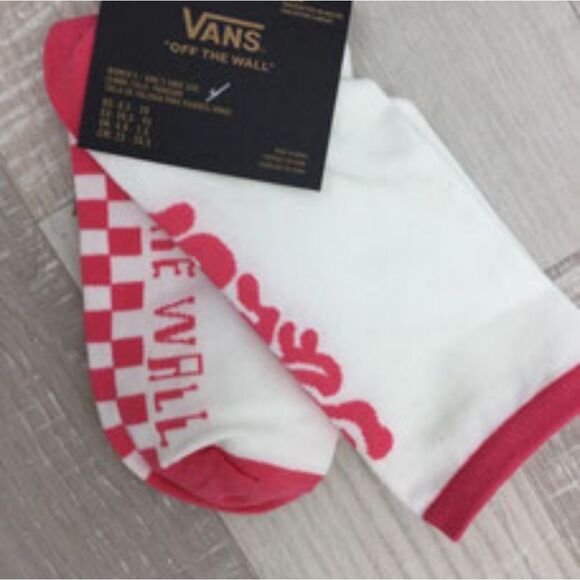 Vans Off The Wall Checkered Logo Crew Sock - Picture 2 of 3
